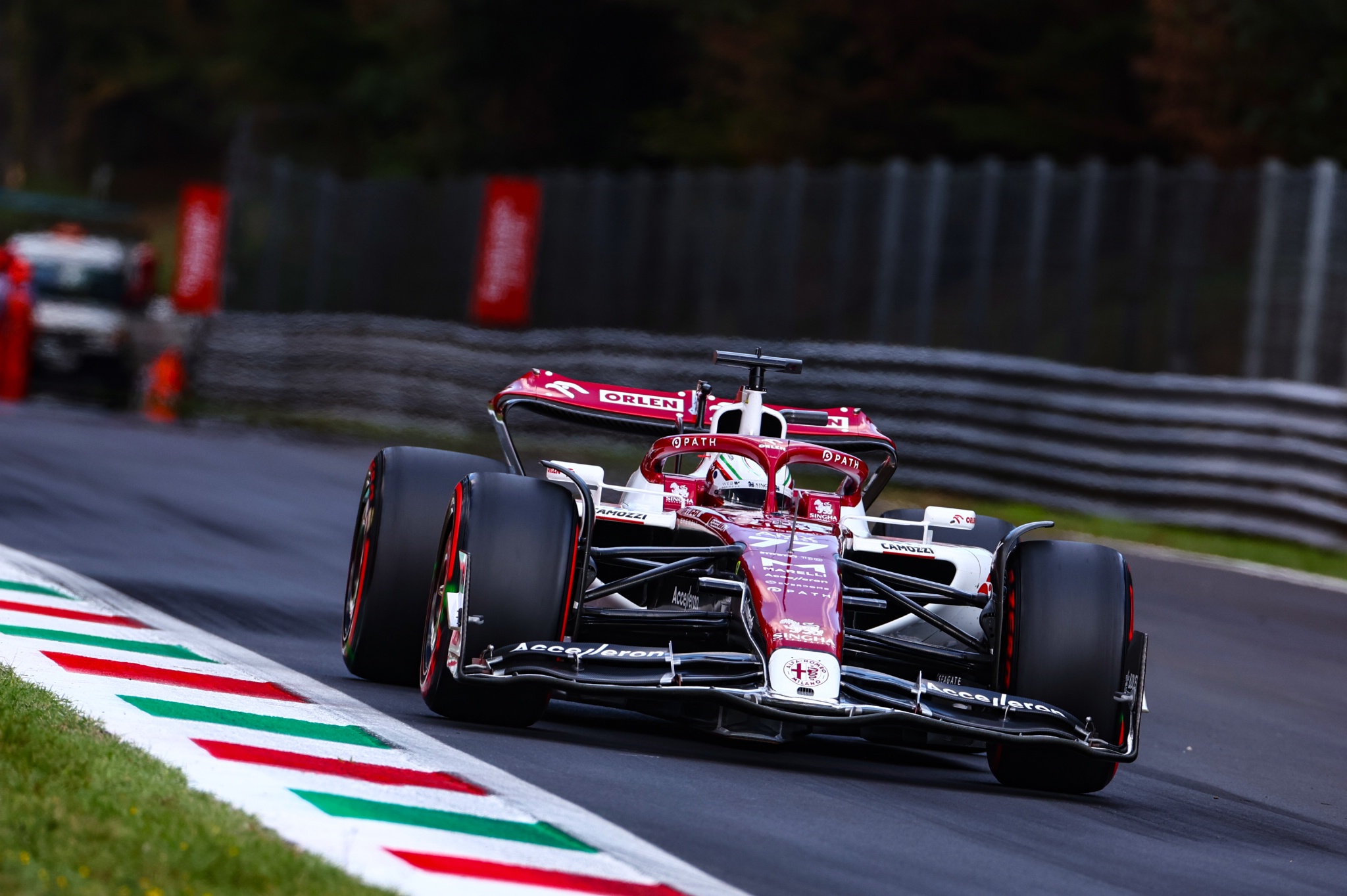 Valtteri Bottas (FIN), Alfa Romeo Racing Formula 1 World Championship, Rd 16, Italian Grand Prix, Monza, Italy, Practice