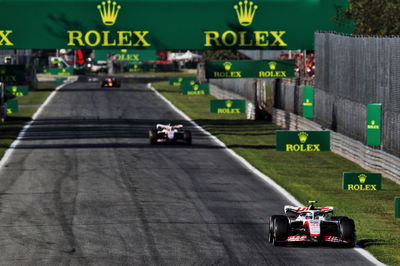 Mick Schumacher (GER) Haas VF-22. Formula 1 World Championship, Rd 16, Italian Grand Prix, Monza, Italy, Practice Day. -