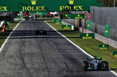 George Russell (GBR) Mercedes AMG F1 W13. Formula 1 World Championship, Rd 16, Italian Grand Prix, Monza, Italy, Practice