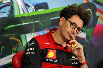 Mattia Binotto (ITA) Ferrari Team Principal in the FIA Press Conference. Formula 1 World Championship, Rd 16, Italian