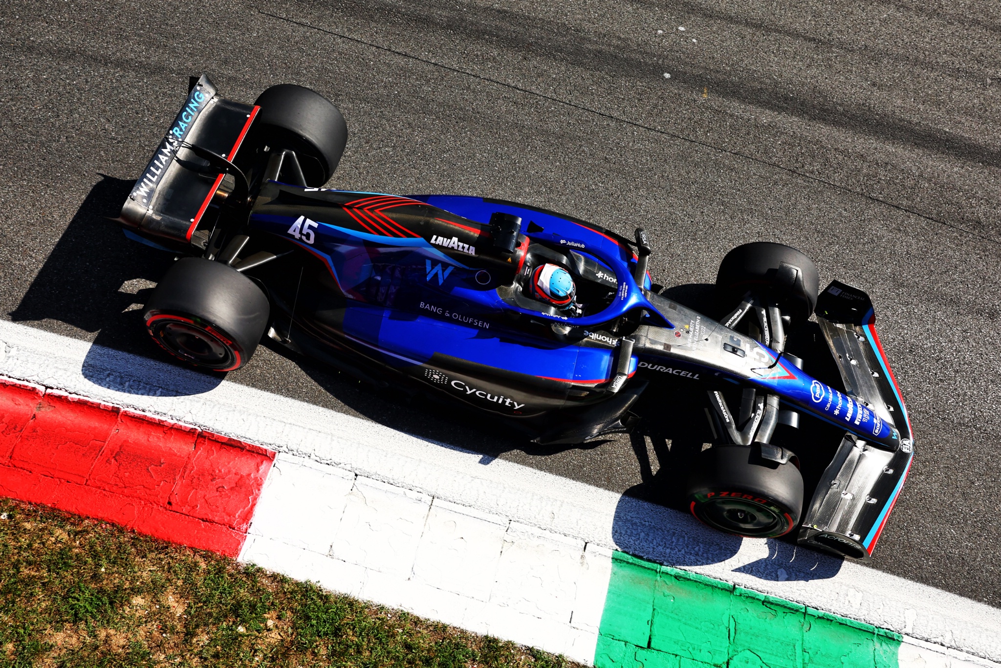 Nyck de Vries (NLD) Williams Racing FW44 Reserve Driver. Formula 1 World Championship, Rd 16, Italian Grand Prix, Monza,