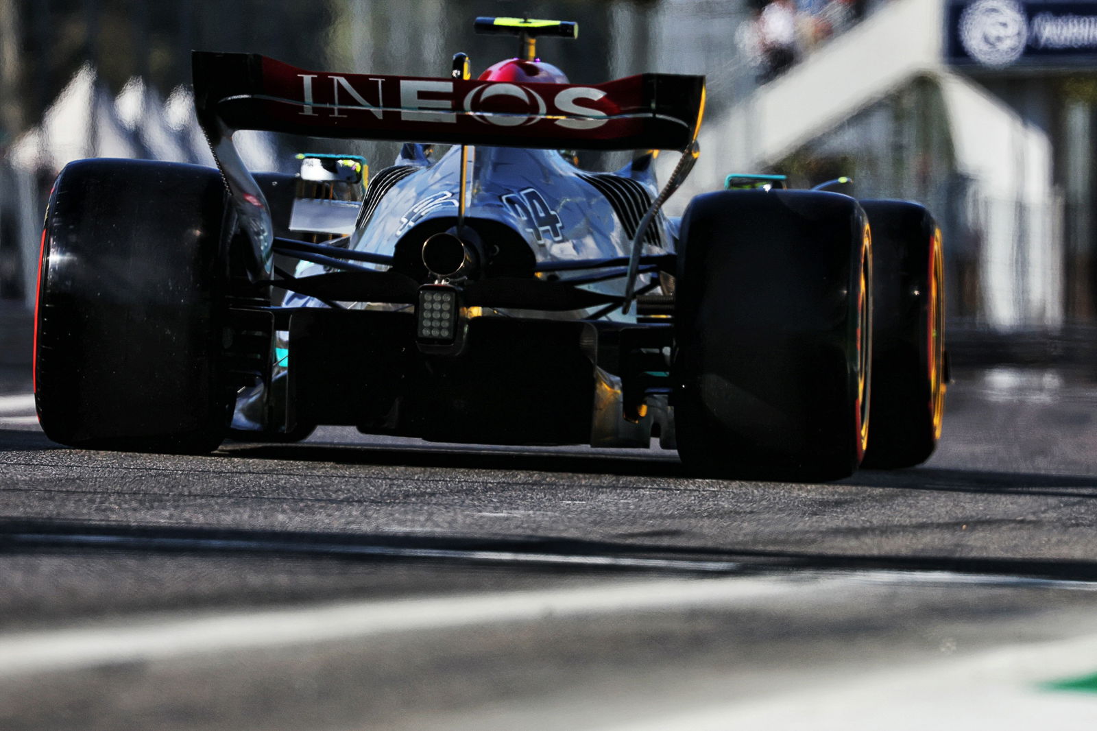 Lewis Hamilton (GBR) Mercedes AMG F1 W13. Formula 1 World Championship, Rd 16, Italian Grand Prix, Monza, Italy,