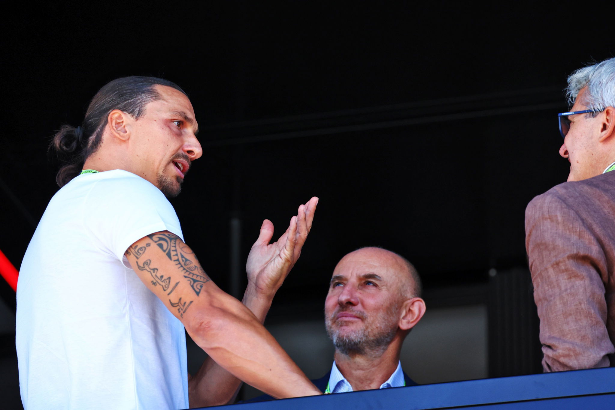 Zlatan Ibrahimovic (SWE) Football Player. Formula 1 World Championship, Rd 16, Italian Grand Prix, Monza, Italy, Race