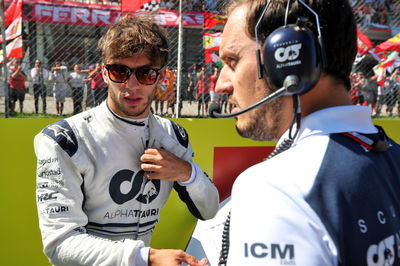 Pierre Gasly (FRA) AlphaTauri on the grid. Formula 1 World Championship, Rd 16, Italian Grand Prix, Monza, Italy, Race