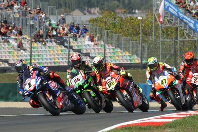 Jonathan Rea Kawasaki, Alvaro Bautista Ducati WorldSBK Magny-Cours 2022