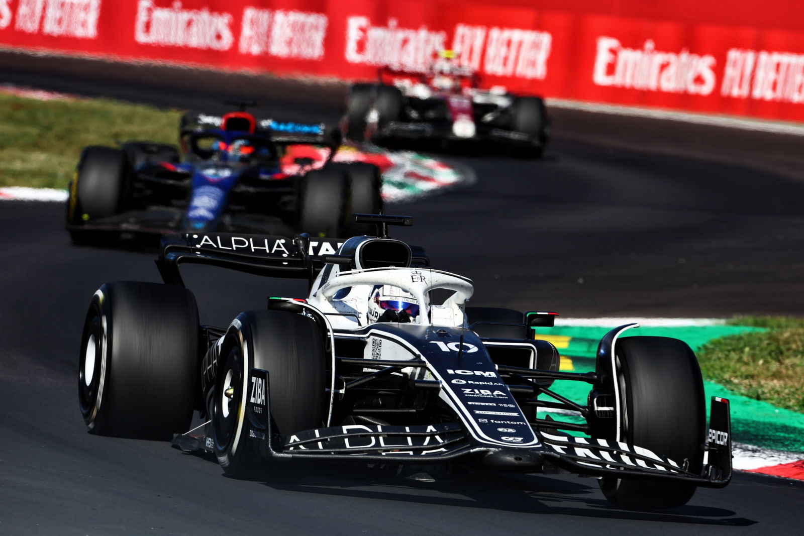 Pierre Gasly (FRA) AlphaTauri AT03. Formula 1 World Championship, Rd 16, Italian Grand Prix, Monza, Italy, Race Day.-