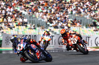 Toprak Razgatlioglu, Michael Ruben Rinaldi and Axel Bassani, French WorldSBK race2, 11 September