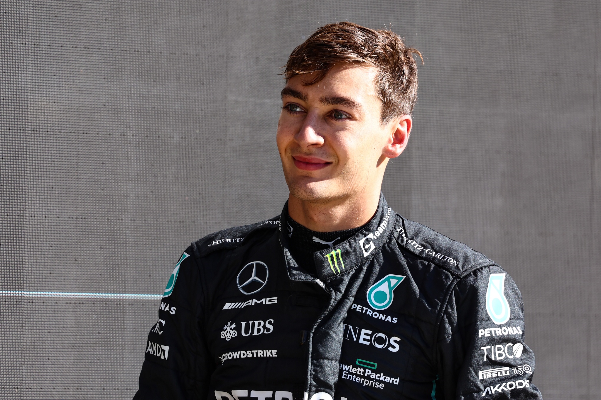 George Russell (GBR), Mercedes AMG F1 Formula 1 World Championship, Rd 16, Italian Grand Prix, Monza, Italy, Race Day.-