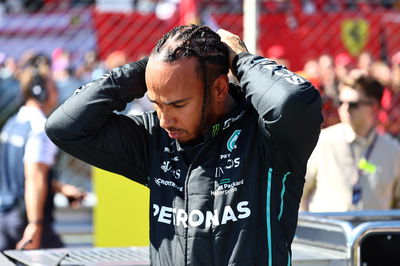 Lewis Hamilton (GBR) Mercedes AMG F1 W13. Formula 1 World Championship, Rd 16, Italian Grand Prix, Monza, Italy, Race