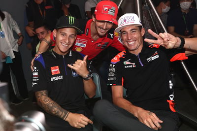 Fabio Quartararo, Francesco Bagnaia, Aleix Espargaro , Japanese MotoGP. 22 September