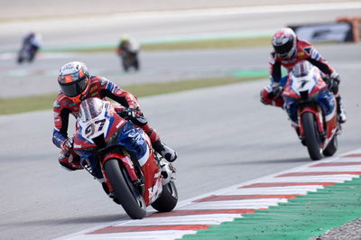 Xavi Vierge and Iker Lecuona, Catalunya WorldSBK race2, 25 September