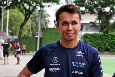 Alexander Albon (THA) Williams Racing. Formula 1 World Championship, Rd 17, Singapore Grand Prix, Marina Bay Street