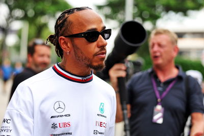 Lewis Hamilton (GBR) Mercedes AMG F1.