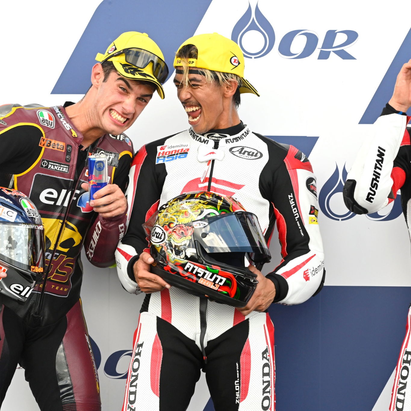 Somkiat Chantra, Tony Arbolino, Ai Ogura, Moto2, Thailand MotoGP, 1 October