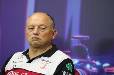 Frederic Vasseur (FRA) Alfa Romeo F1 Team Team Principal in the FIA Press Conference. Formula 1 World Championship, Rd 17,