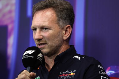 Christian Horner (GBR) Red Bull Racing Team Principal in the FIA Press Conference. Formula 1 World Championship, Rd 17,