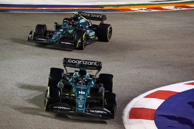 Lance Berjalan-jalan (CDN) ), Tim F1 Aston Martin dan Sebastian Vettel (GER), Kejuaraan Dunia Formula 1 Tim F1 Aston Martin, Rd