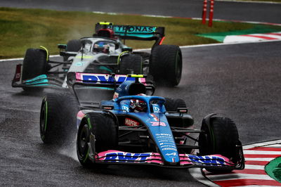 Esteban Ocon (FRA) Alpine F1 Team A522. Formula 1 World Championship, Rd 18, Japanese Grand Prix, Suzuka, Japan, Race