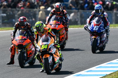 Fermin Aldeguer, Moto2 race, Australian MotoGP, 16 October