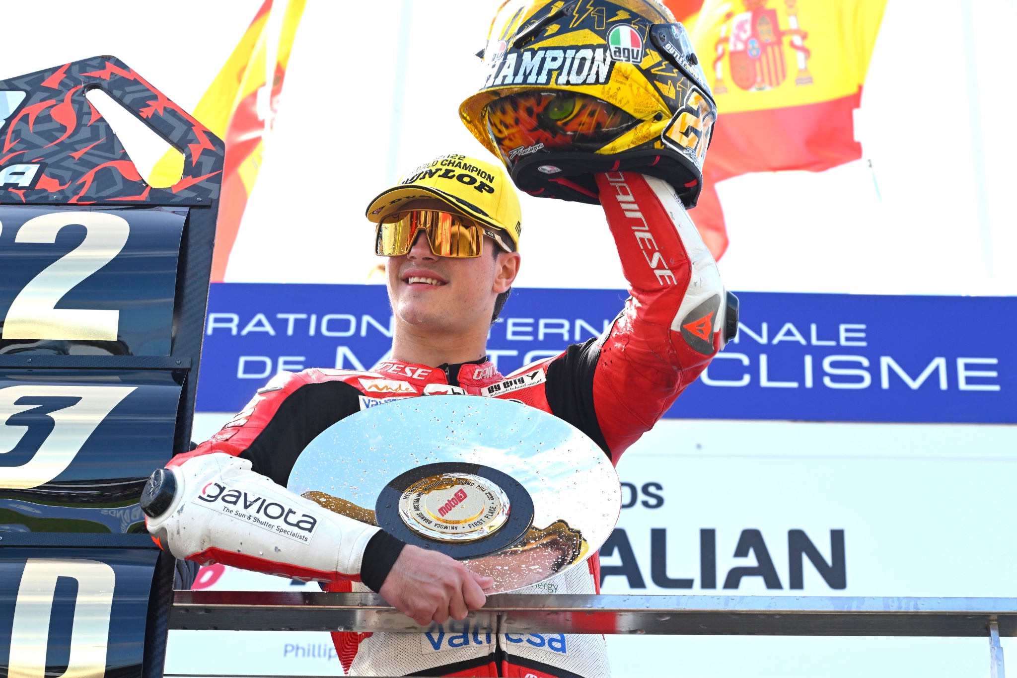 Izan Guevara, Moto3 race, Australian MotoGP 16 October