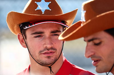 Charles Leclerc (FRA), Scuderia Ferrari and Carlos Sainz Jr (ESP), Scuderia Ferrari Formula 1 World Championship, Rd 19,