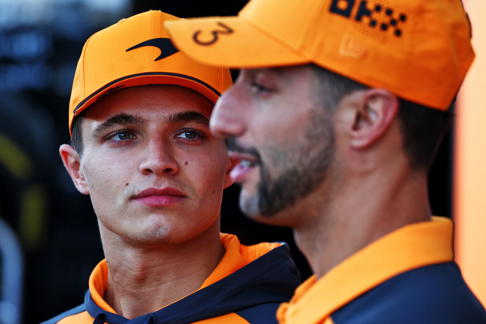 (L to R): Lando Norris (GBR) 