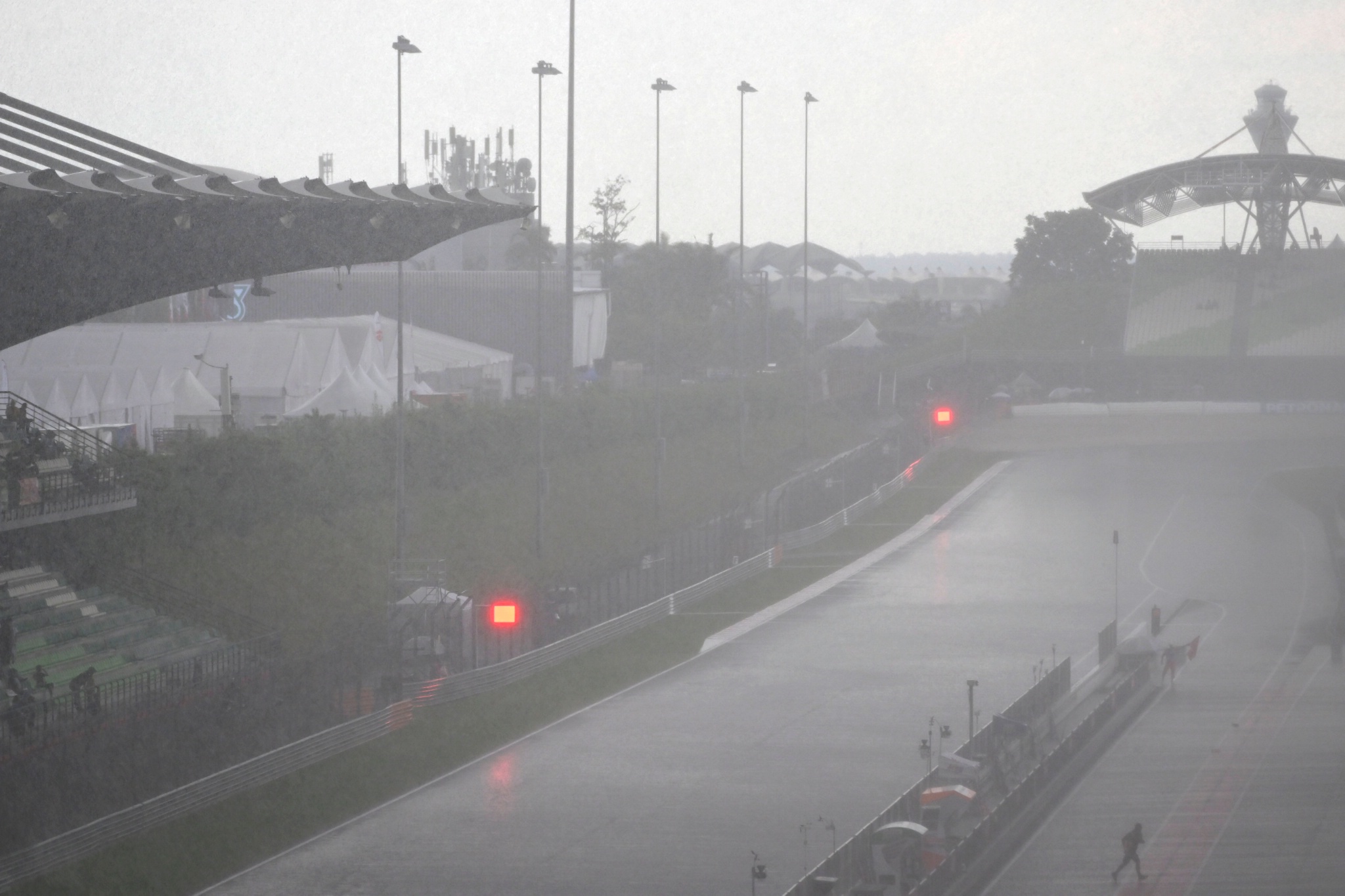 Regen, MotoGP, Maleisische MotoGP, 21 oktober