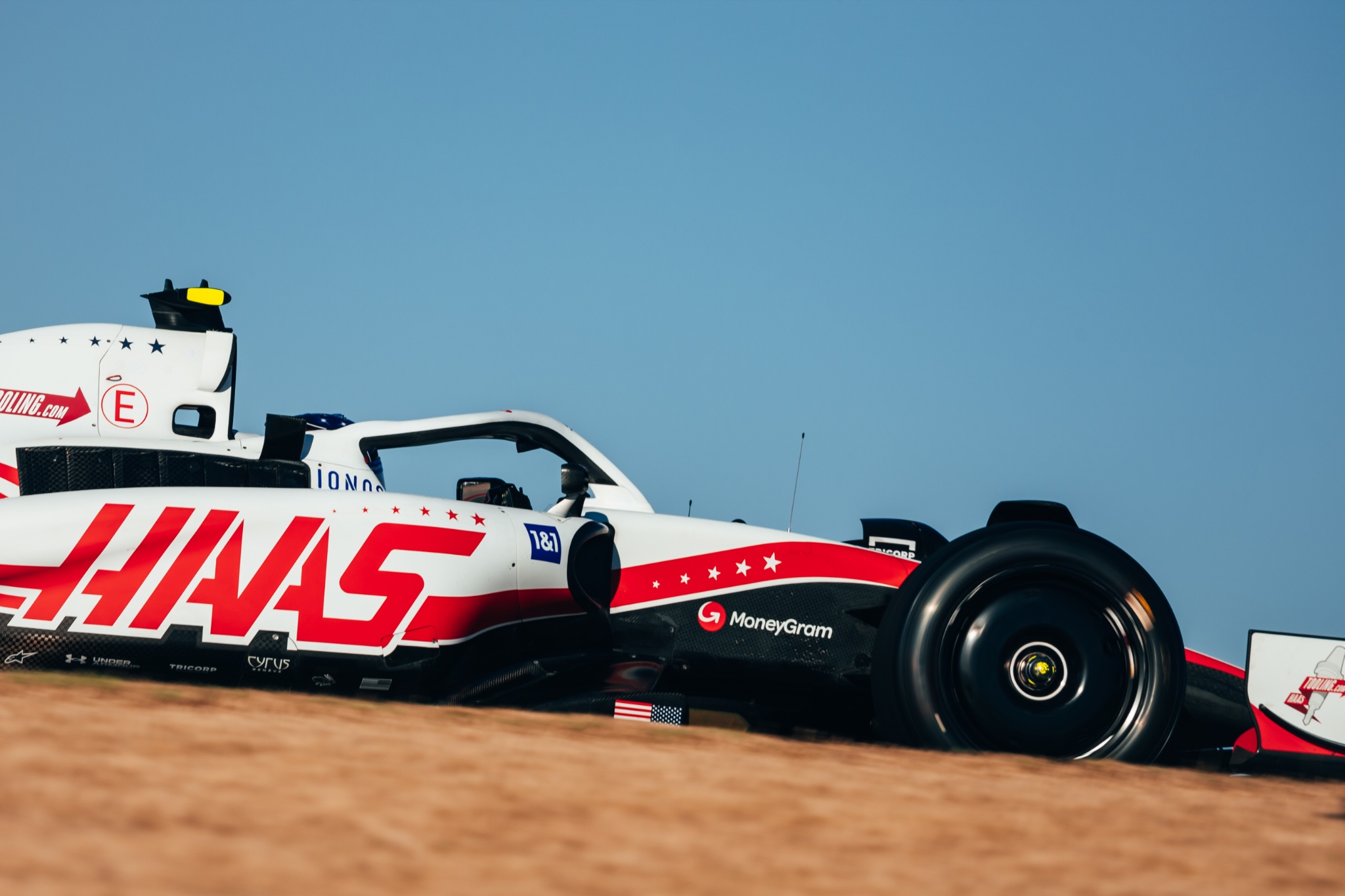 Mick Schumacher (GER) ) Haas VF-22. Kejuaraan Dunia Formula 1, Rd 19, Grand Prix Amerika Serikat, Austin, Texas, USA,