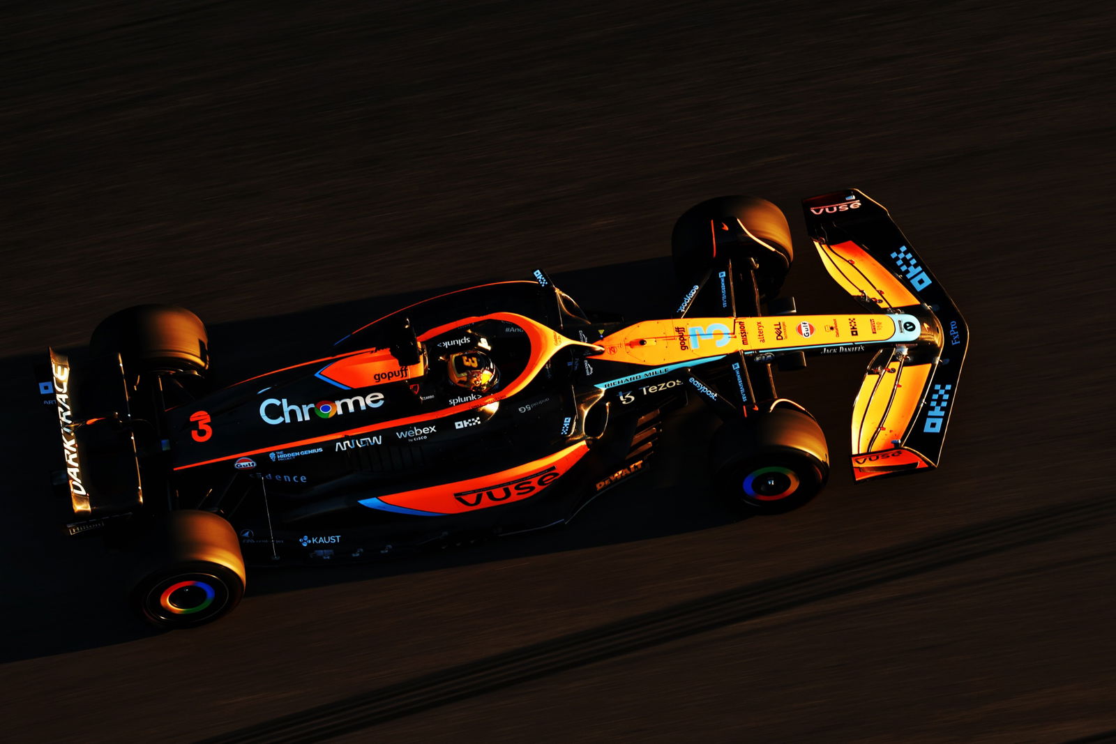 Daniel Ricciardo (AUS) McLaren MCL36. Formula 1 World Championship, Rd 19, United States Grand Prix, Austin, Texas, USA,