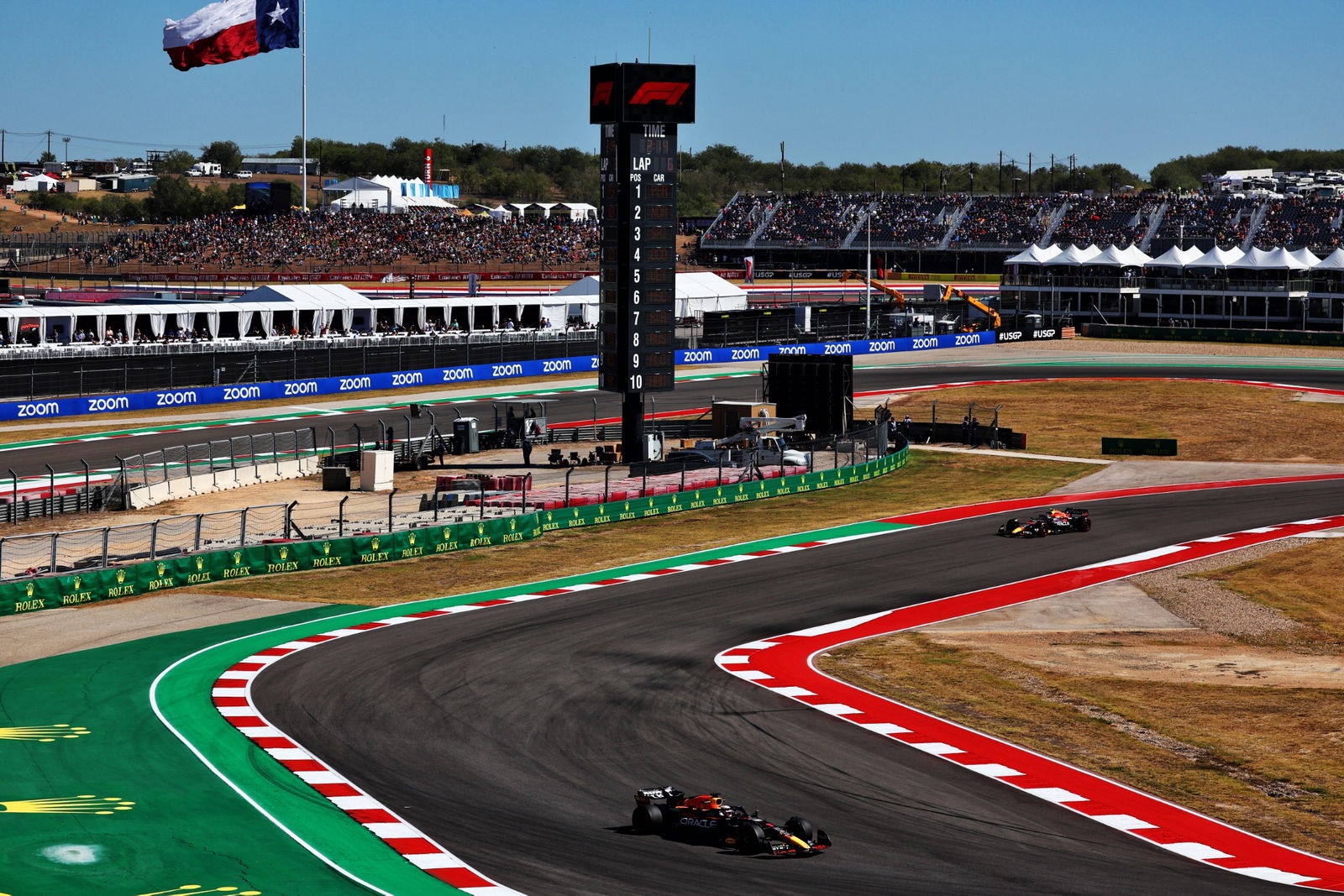 Max Verstappen (NLD) Red Bull Racing RB18. Formula 1 World Championship, Rd 19, United States Grand Prix, Austin, Texas,