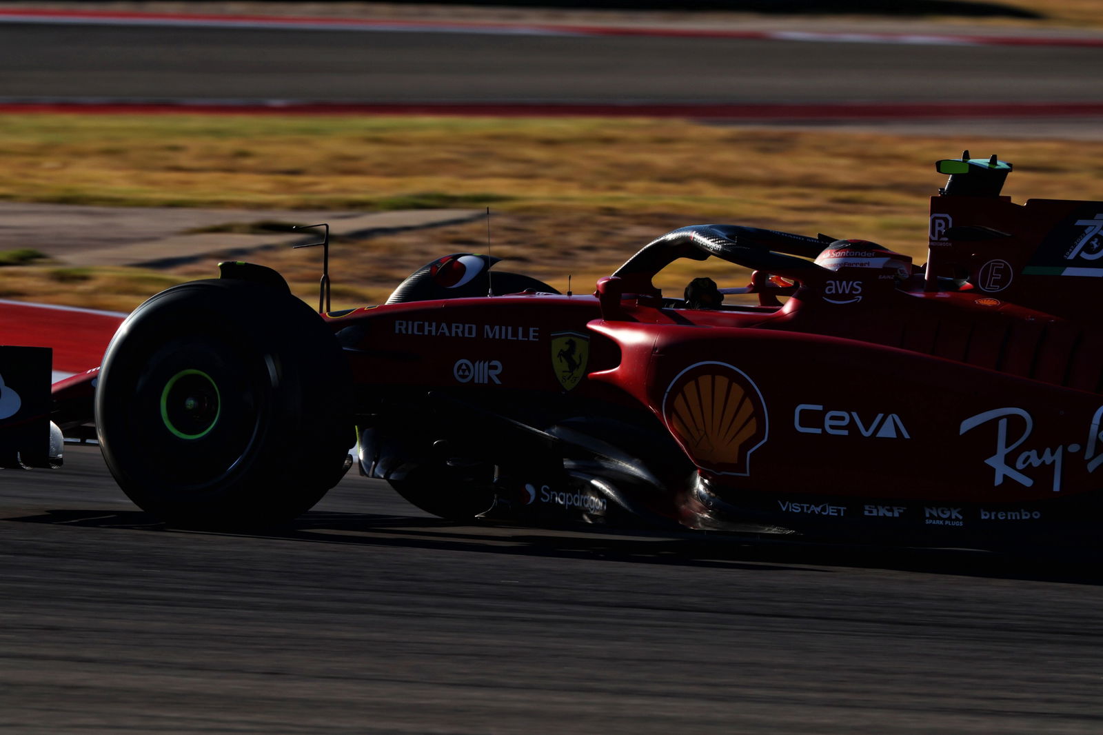 Carlos Sainz Jr (ESP) Ferrari F1-75. Formula 1 World Championship, Rd 19, United States Grand Prix, Austin, Texas, USA,