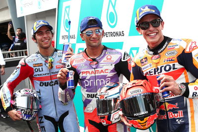 Enea Bastianini, Jorge Martin, Marc Marquez Malaysian MotoGP, 22 October