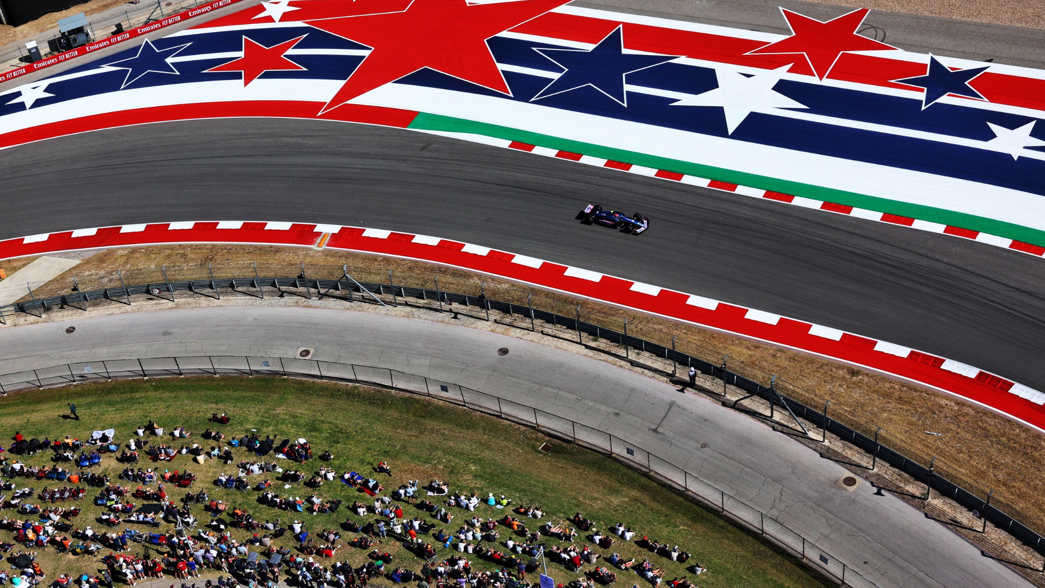 Esteban Ocon (FRA) Alpine F1 Team A522. Formula 1 World Championship, Rd 19, United States Grand Prix, Austin, Texas, USA,