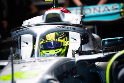 Lewis Hamilton (GBR) Mercedes AMG F1 W13. Formula 1 World Championship, Rd 19, United States Grand Prix, Austin, Texas,