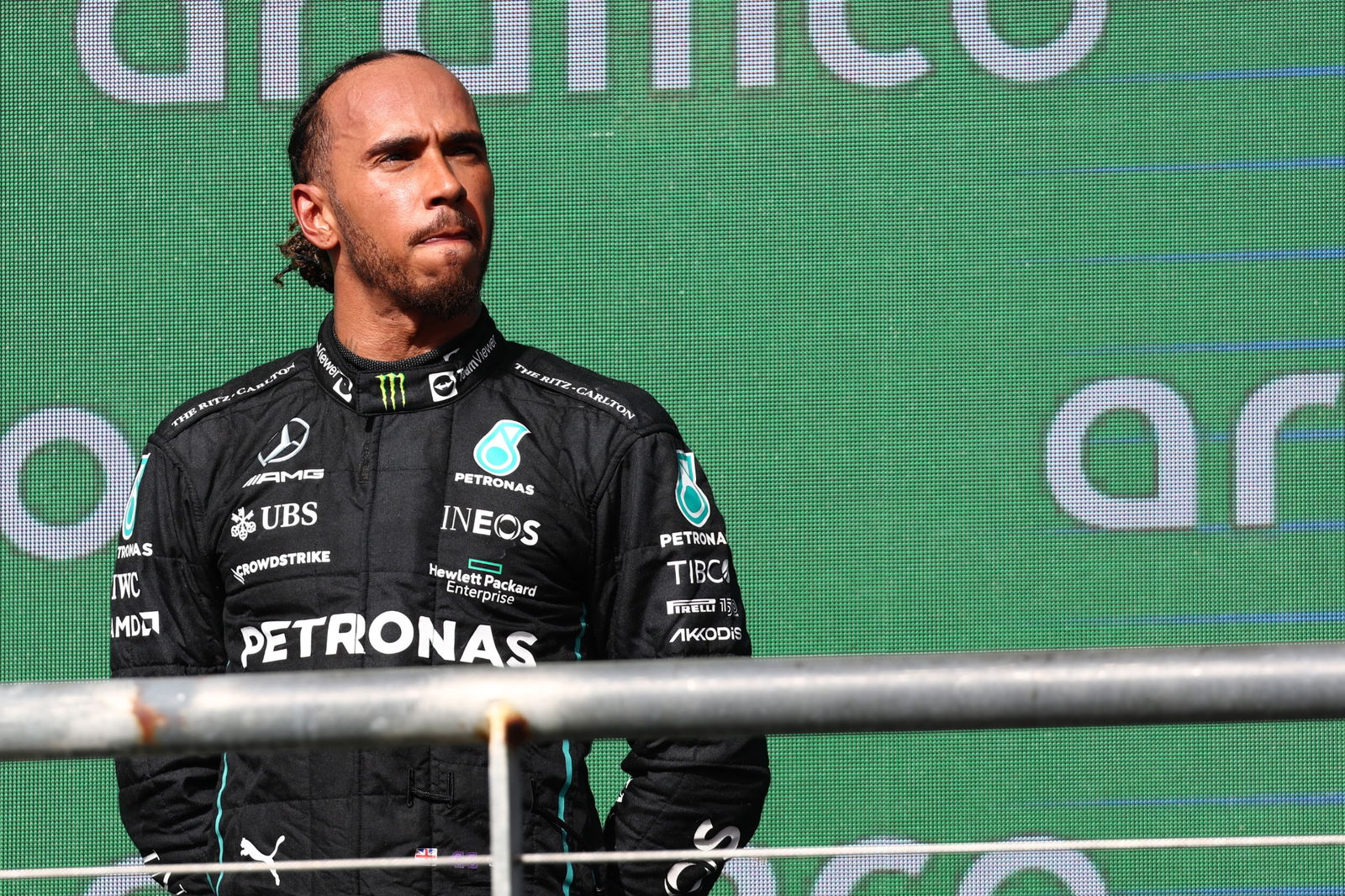 2nd place Lewis Hamilton (GBR) Mercedes AMG F1. Formula 1 World Championship, Rd 19, United States Grand Prix, Austin,