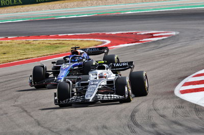 Yuki Tsunoda (JPN) AlphaTauri AT03. Formula 1 World Championship, Rd 19, United States Grand Prix, Austin, Texas, USA,