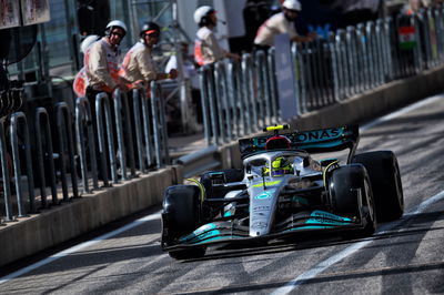 Lewis Hamilton (GBR) Mercedes AMG F1 W13. Formula 1 World Championship, Rd 19, United States Grand Prix, Austin, Texas,