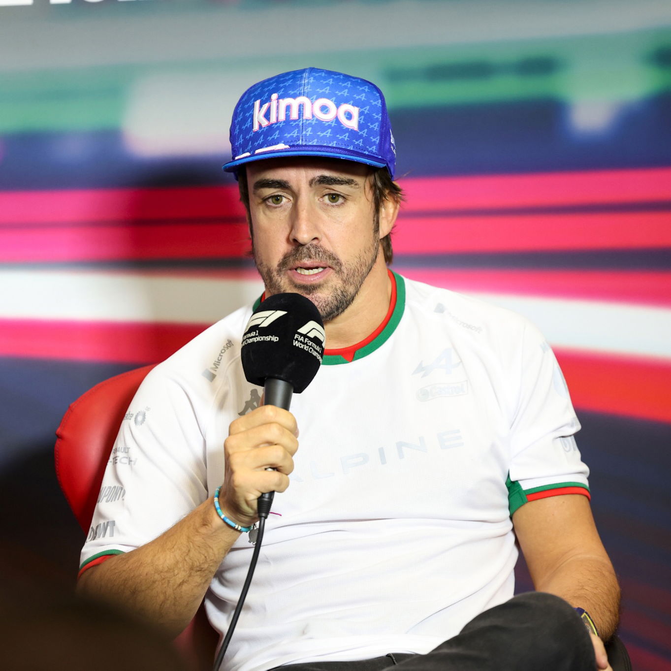 Fernando Alonso (ESP) Alpine F1 Team F1 in the FIA Press Conference. Formula 1 World Championship, Rd 20, Mexican Grand