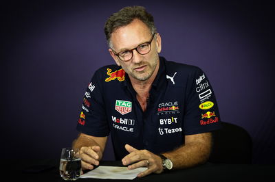 Christian Horner (GBR), Red Bull Racing Team Principal during his press conference about cost cap breach. Formula 1 World