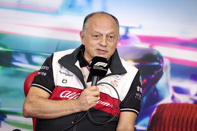 Frederic Vasseur (FRA) Alfa Romeo F1 Team Team Principal, in the FIA Press Conference. Formula 1 World Championship, Rd