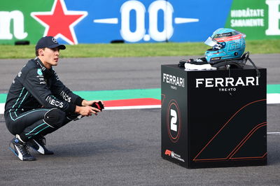 George Russell (GBR) Mercedes AMG F1.