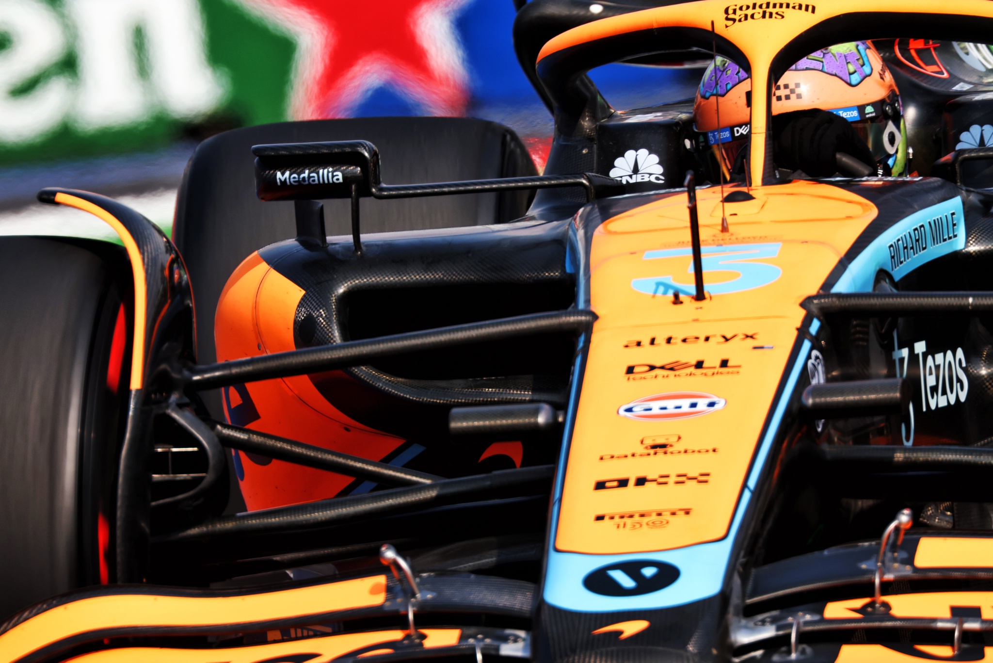 Daniel Ricciardo (AUS) McLaren MCL36. Formula 1 World Championship, Rd 20, Mexican Grand Prix, Mexico City, Mexico,