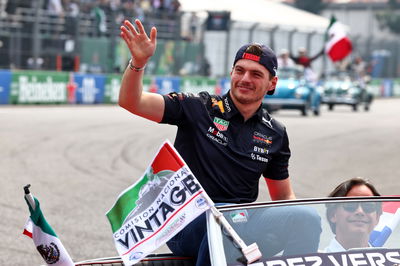 Max Verstappen (NLD) Red Bull Racing on the drivers parade. Formula 1 World Championship, Rd 20, Mexican Grand Prix,