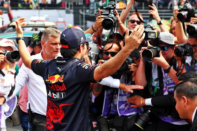 Sergio Perez (MEX) Red Bull Racing on the drivers parade. Formula 1 World Championship, Rd 20, Mexican Grand Prix, Mexico