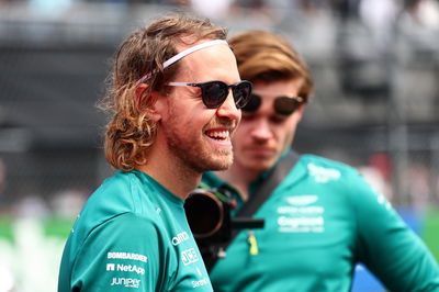 Sebastian Vettel (GER) Aston Martin F1 Team on the drivers parade. Formula 1 World Championship, Rd 20, Mexican Grand