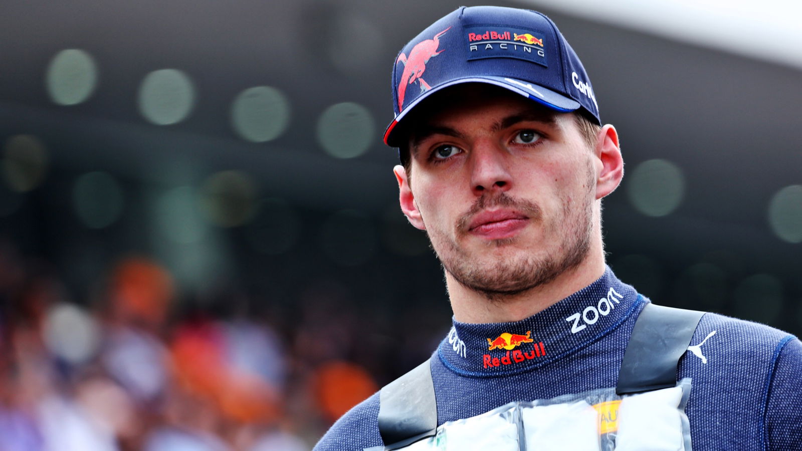 Max Verstappen (NLD) Red Bull Racing on the grid.