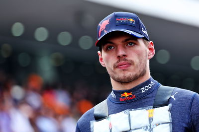 Max Verstappen (NLD) Red Bull Racing on the grid.