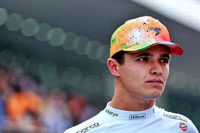 Lando Norris (GBR) McLaren on the grid. Formula 1 World Championship, Rd 20, Mexican Grand Prix, Mexico City, Mexico, Race