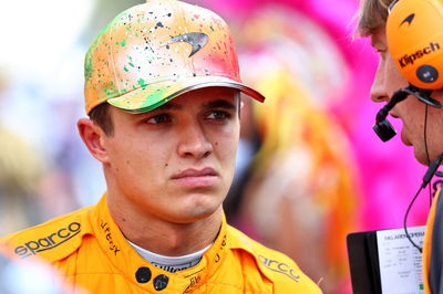 Lando Norris (GBR) McLaren on the grid. Formula 1 World Championship, Rd 20, Mexican Grand Prix, Mexico City, Mexico, Race