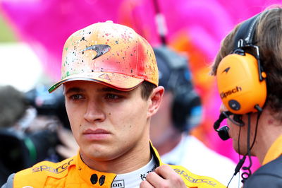 Lando Norris (GBR) McLaren on the grid. Formula 1 World Championship, Rd 20, Mexican Grand Prix, Mexico City, Mexico, Race